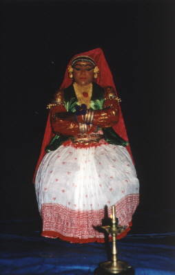 In Kathakali-dance women got dance by men